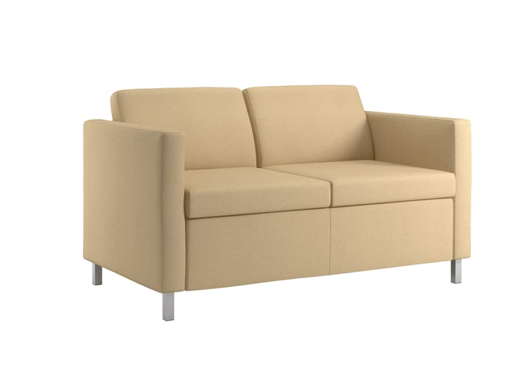 Three Quarter view of Rally Embrace Loveseat