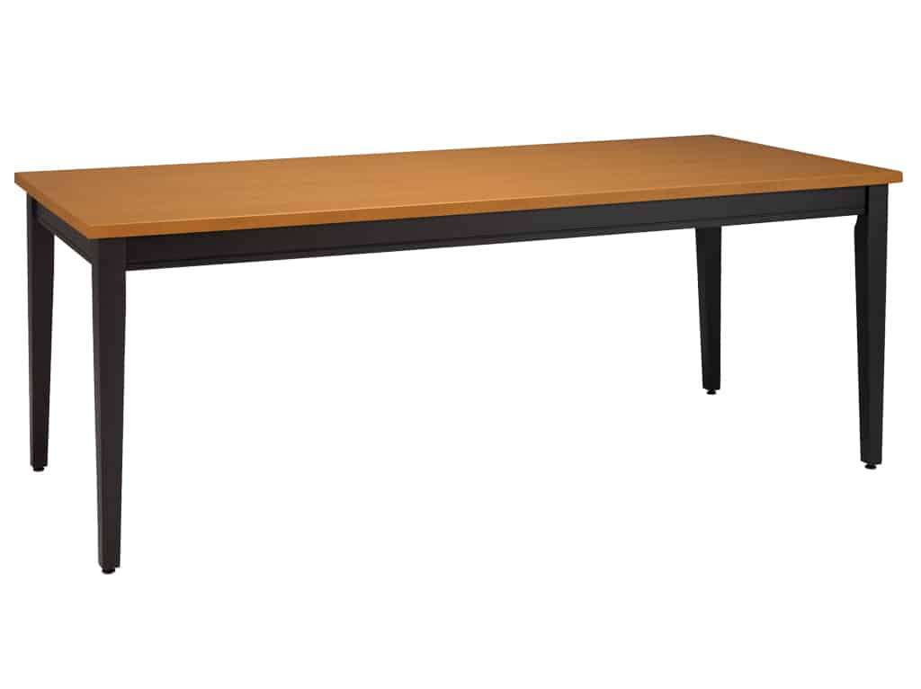 Large Rectangle Tapered Leg Table