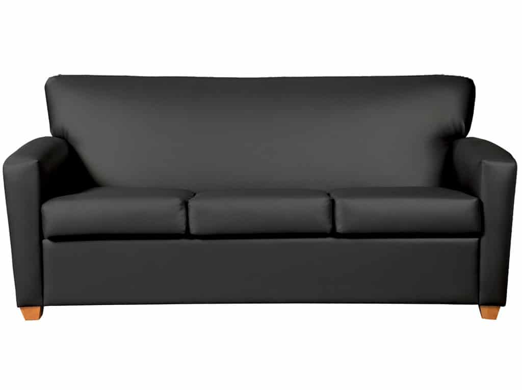 Rio Sofa with Durango Black Upholstery