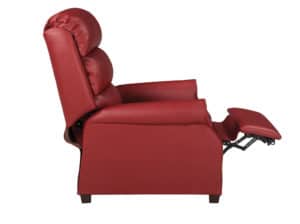 4000 Series Recliner Open Side view of 4000 Series Recliner open