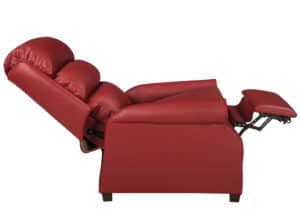 4000 Series Recliner Reclined Side view of 4000 Series Recliner reclined