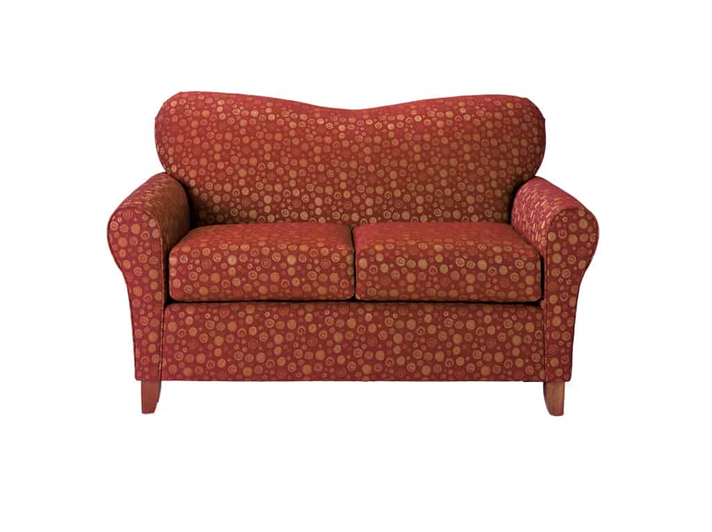 Front view of Milan Loveseat
