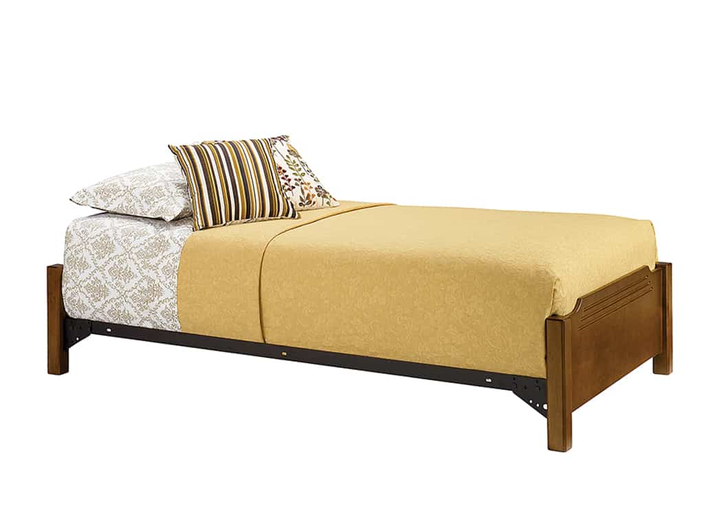 Espresso Twin Bed, Durable Bedroom Furniture