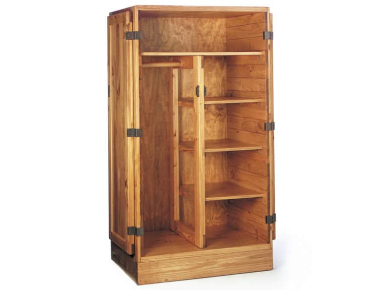 Three Quarter view Classic Wardrobe
