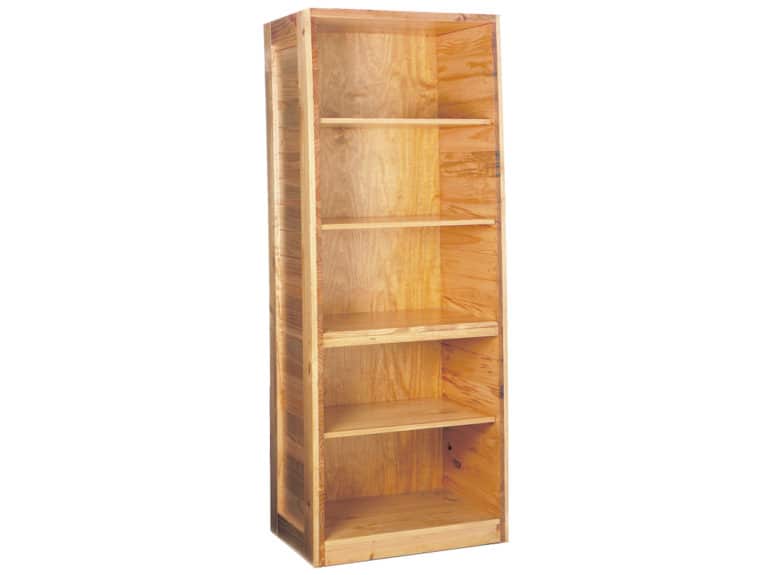 Three Quarter view of Classic Wall Unit with Shelves