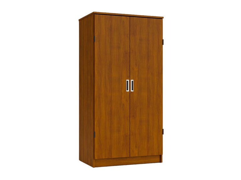 Laminate Wardrobe for use in Group Homes, Supportive Housing, Shelters, and Other Human Service Markets
