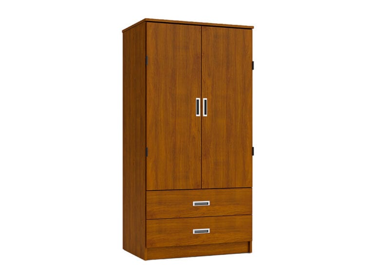Laminate Wardrobe for use in Group Homes, Supportive Housing, Shelters, and Other Human Service Markets