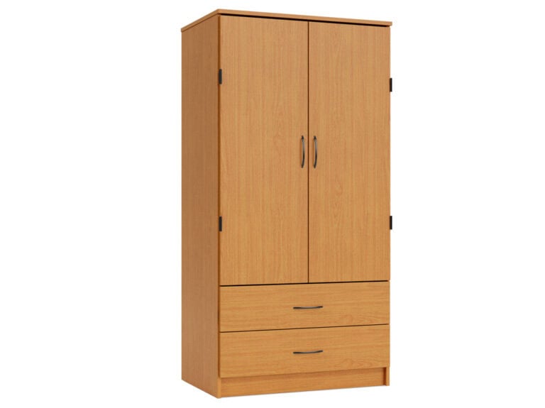 Laminate Wardrobe for use in Group Homes, Supportive Housing, Shelters, and Other Human Service Markets