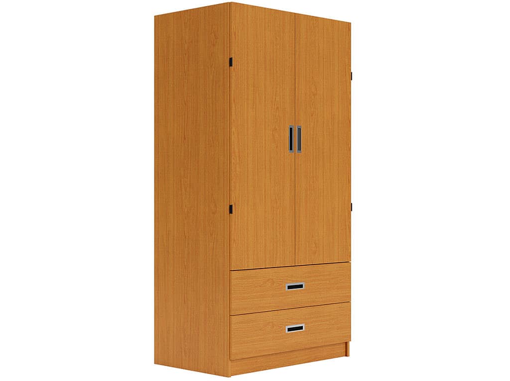 Laminate Wardrobe for use in Group Homes, Supportive Housing, Shelters, and Other Human Service Markets
