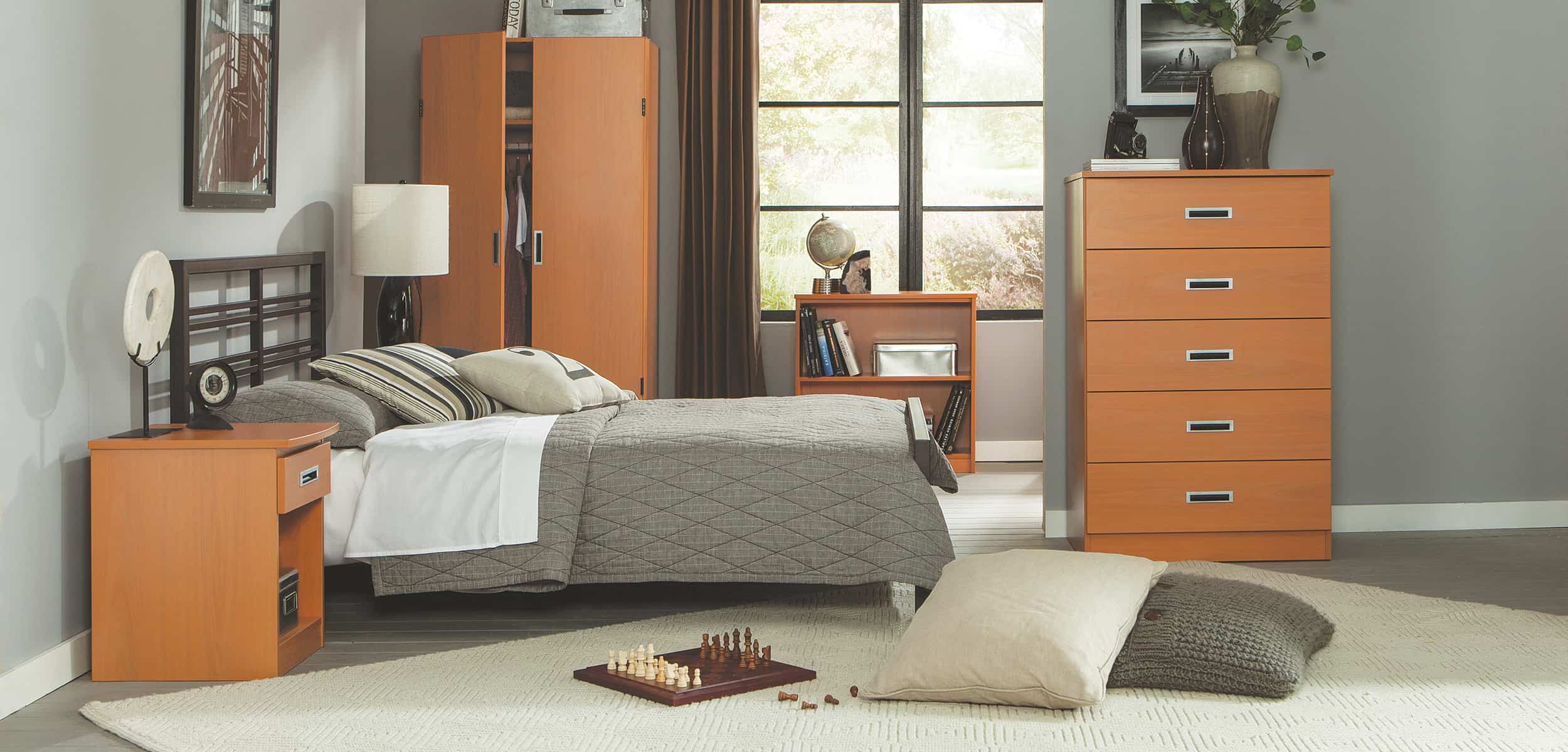 Mason Bed with Merit Collection