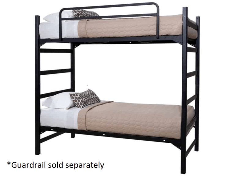 Permanent Supportive Housing Furniture Metal Bunk Beds that are Bed Bug Resistant