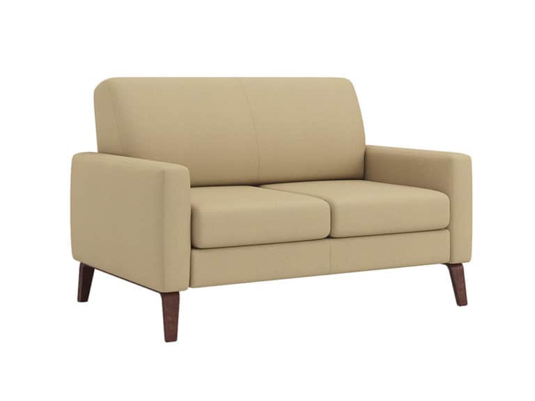 Chill Loveseat Wood Leg