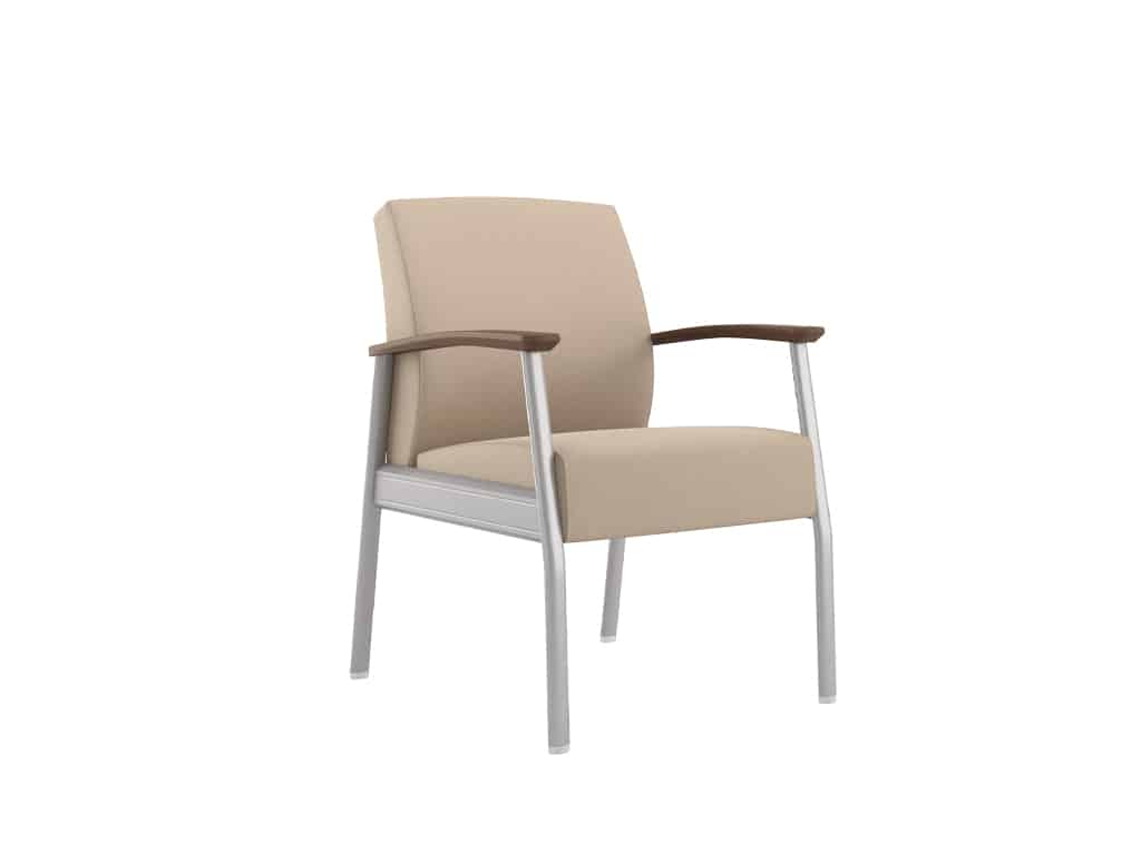 Canton Chair with Wood Arm Caps