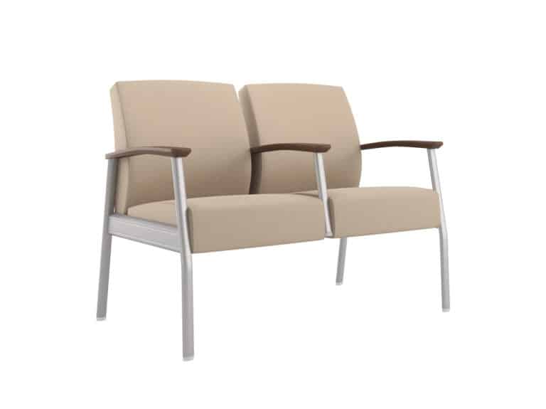 Canton Loveseat with Short Center Arms