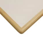 Laminate Top with Wood Edge