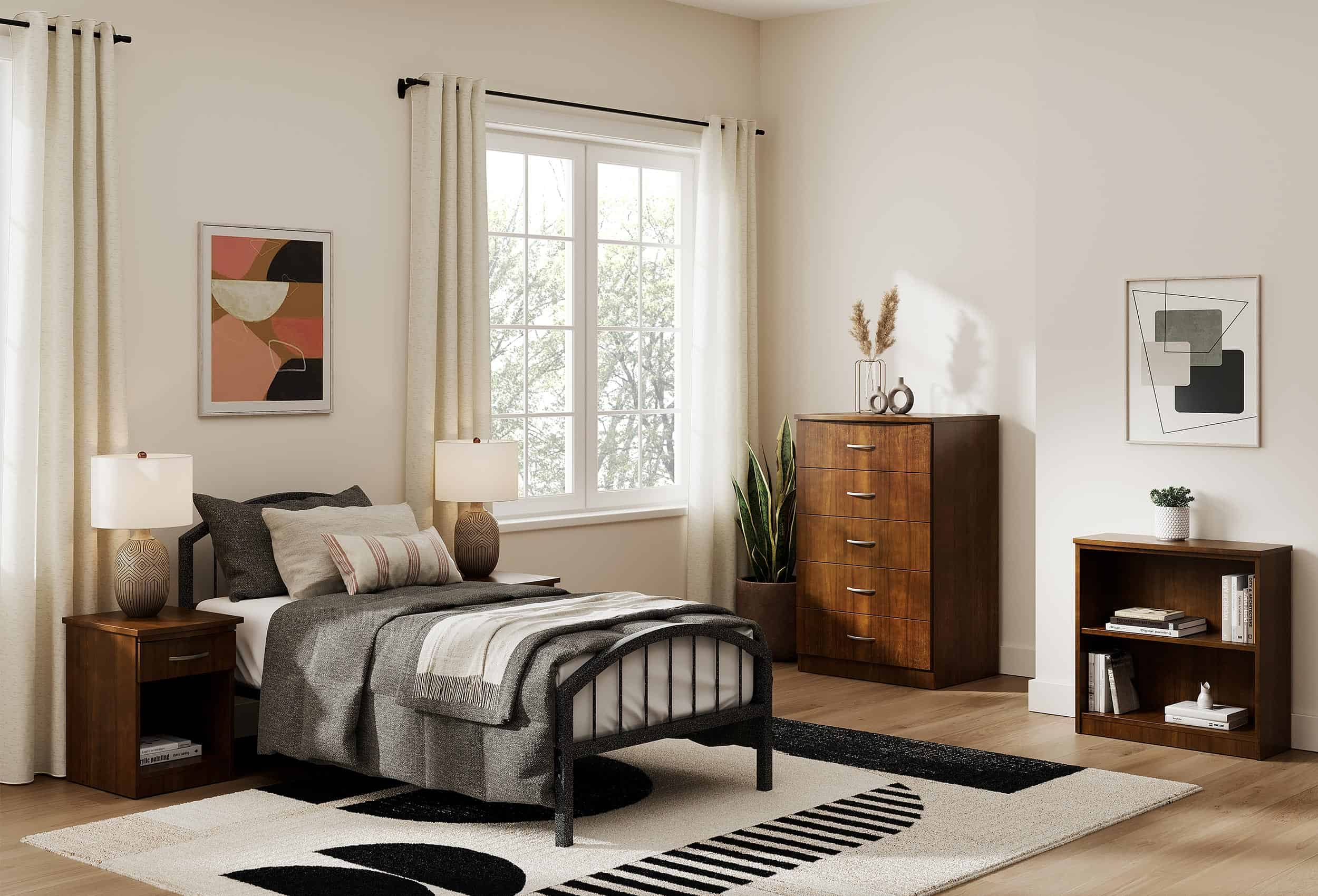 Lenox Metal Bed Bug Resistant Bed