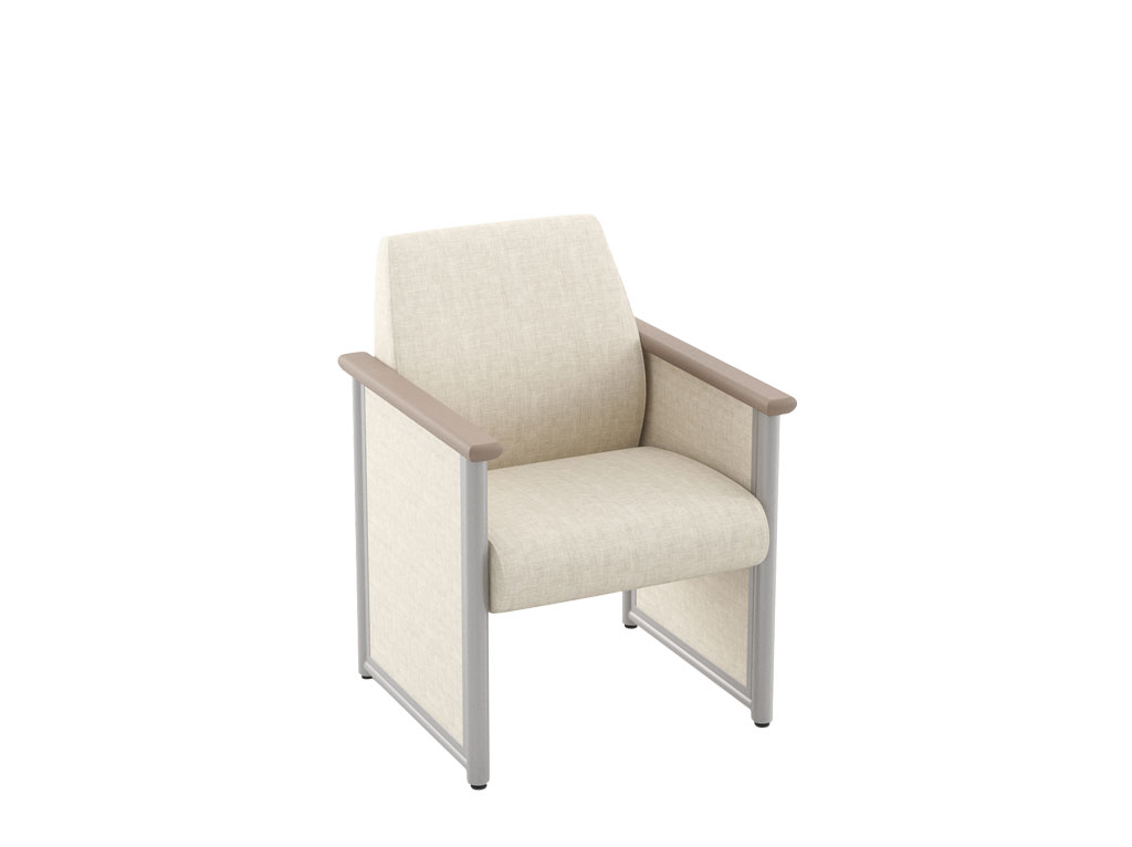 Behavioral Health Chair with Upholstered Side Panels