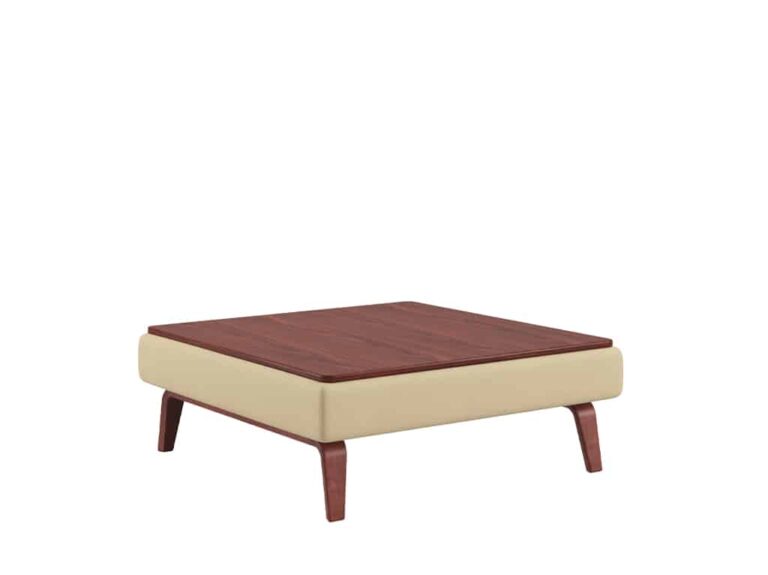 Ottoman with Table Top Option for Human Services