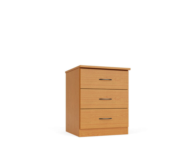 3-Drawer Chest for Group Homes