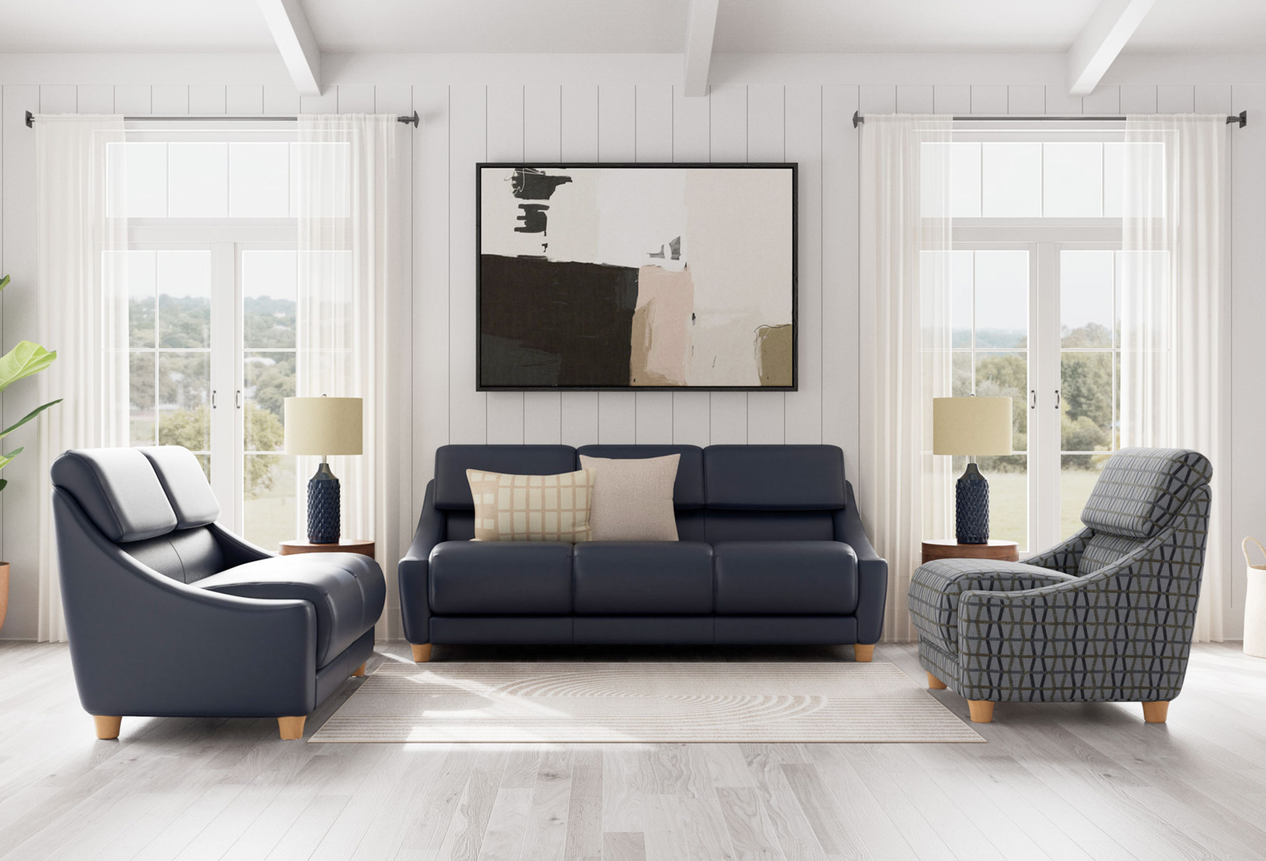 Living Room Sofa, Loveseat, and Chair for Group Homes, Supportive Living, and IDD Group Homes