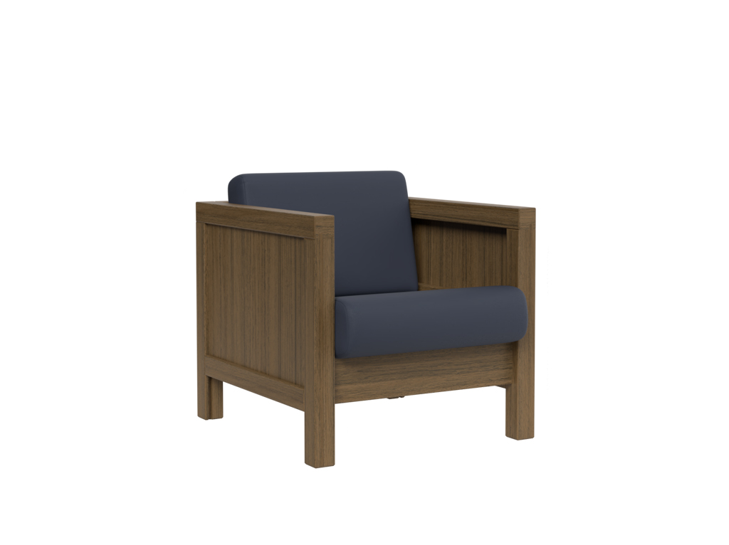 Living Room Chair for permanent supportive housing.