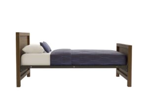 Adjustable Height Bed for supportive housing, group homes, IDD facilities, and other social service programs