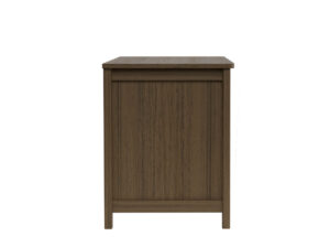 Durable pedestal desk with 3-drawers