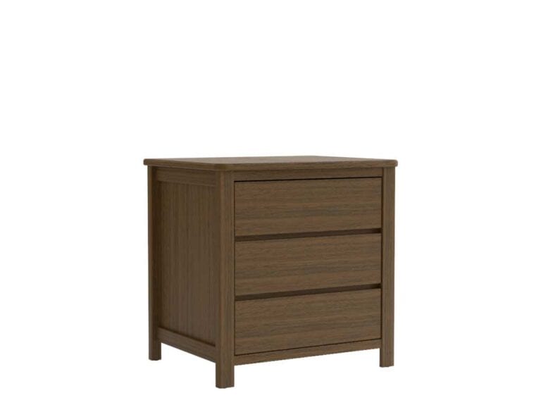 3-Drawer Chest for supportive housing, group homes, community living centers and IDD homes