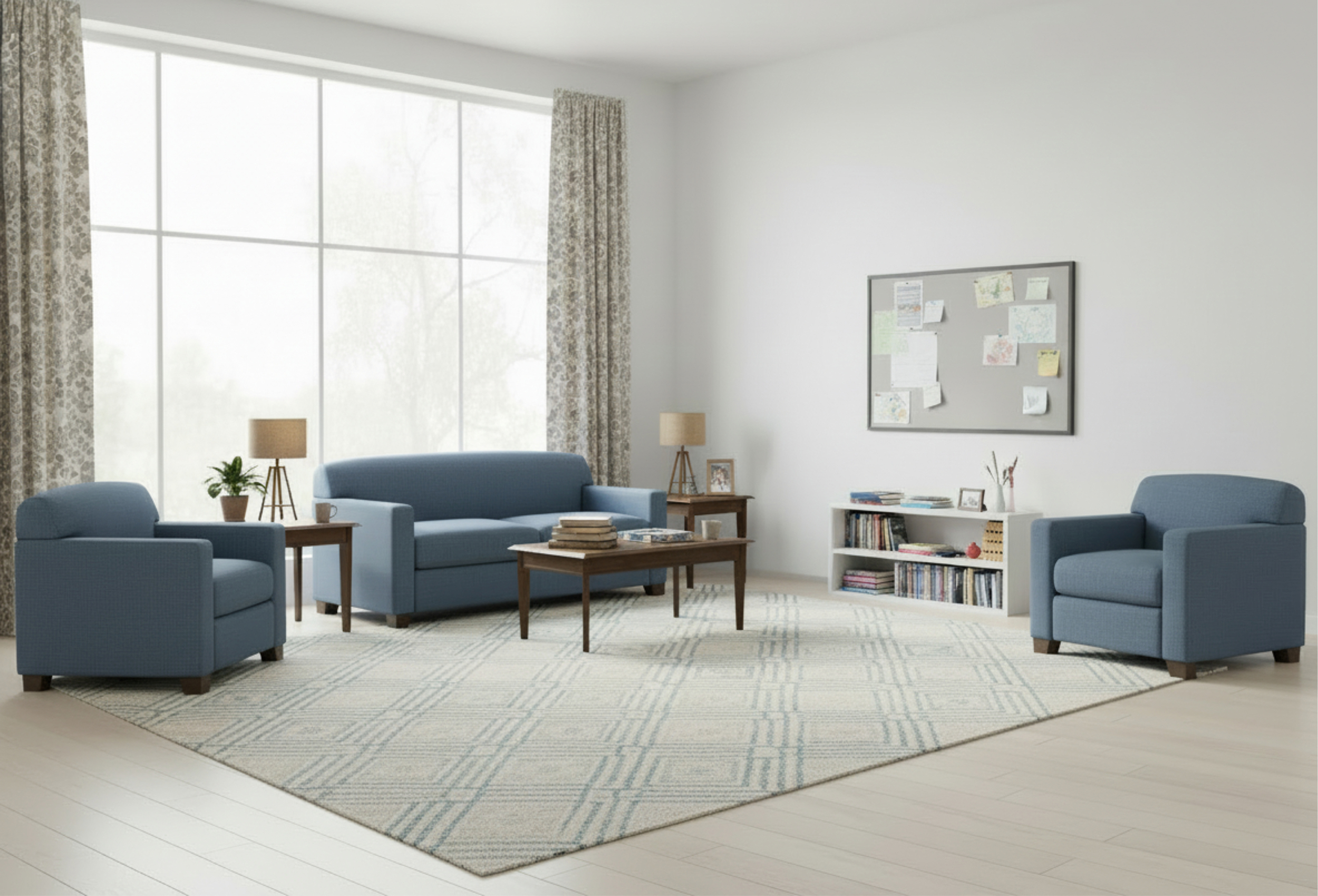 Supportive Housing Living Room