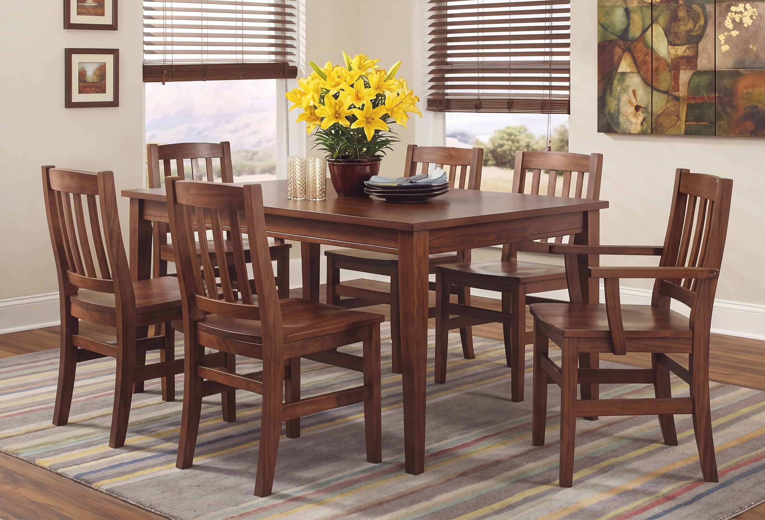 Tapered Leg Table - Dalton Chair