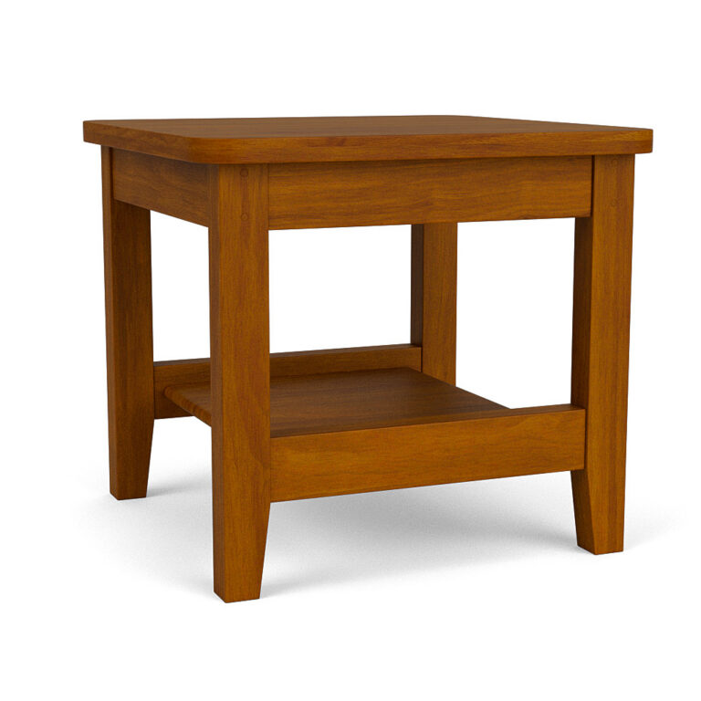 Legacy End Table in Sienna Finish